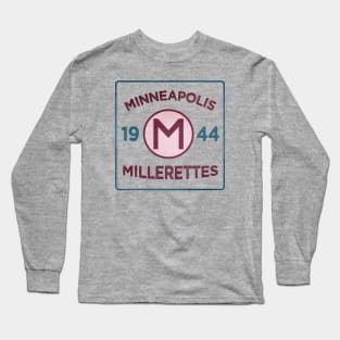 Minneapolis Millerettes • Est. 1944 Long Sleeve T-Shirt